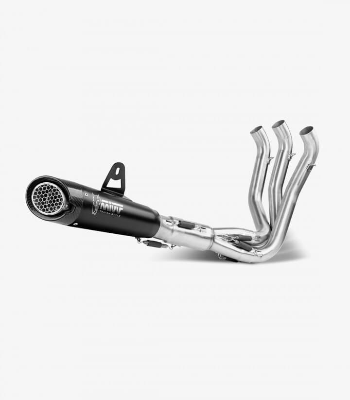 Auspuff MIVV X-M5 Schwarz für Triumph Tiger 1050 Sport (22-24), Tiger Sport 660 (21-24), Trident 660 (21-25) T.022.SC5B