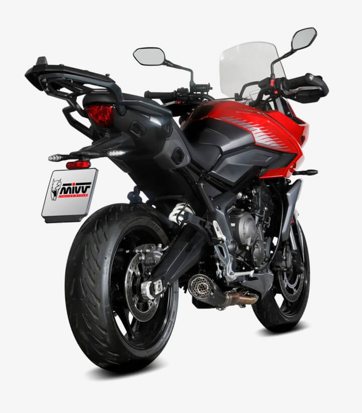 Auspuff MIVV X-M5 Schwarz für Triumph Tiger 1050 Sport (22-24), Tiger Sport 660 (21-24), Trident 660 (21-25) T.022.SC5B