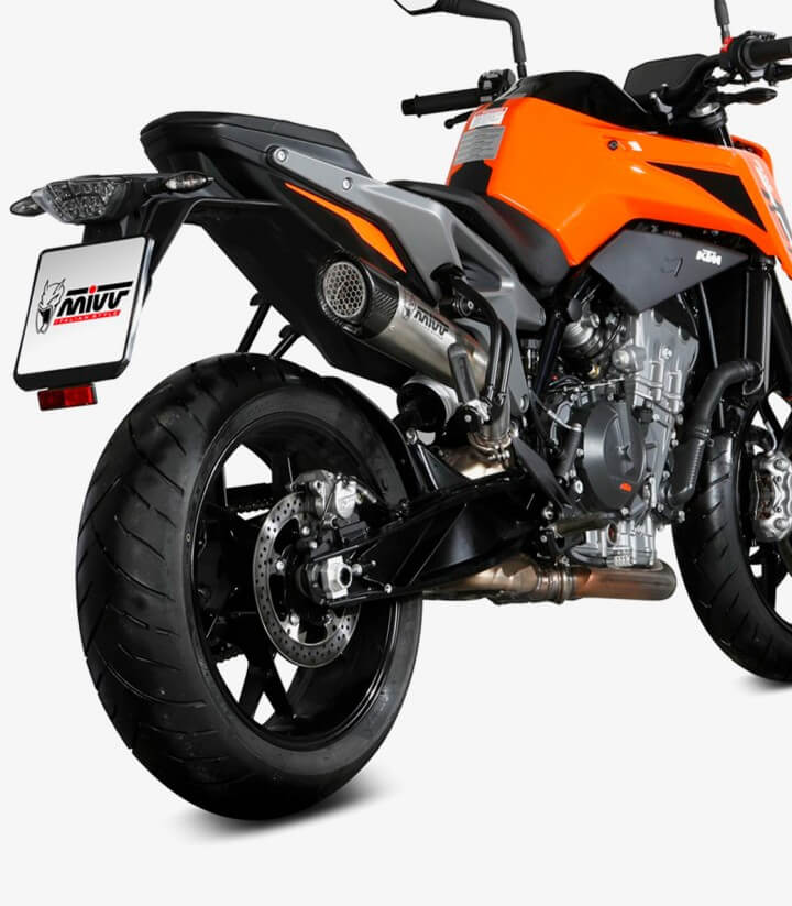 MIVV X-M5 Exhaust Titanium for KTM 790/890 Duke (18-25) KT.020.LC5T