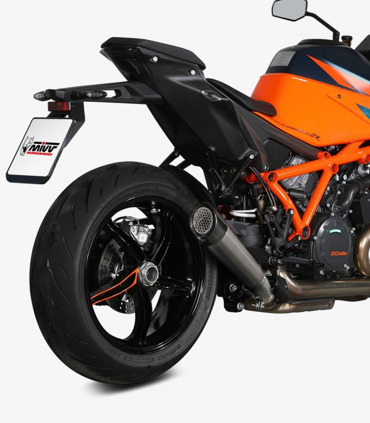 MIVV X-M5 Exhaust Titanium for KTM 1290 Super Duke / R (20-25) KT.026.LC5T