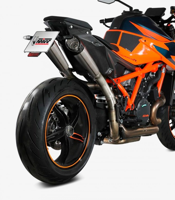 MIVV X-M5 Exhaust Titanium for KTM 1290 Super Duke / R (20-25) KT.028.LC5T