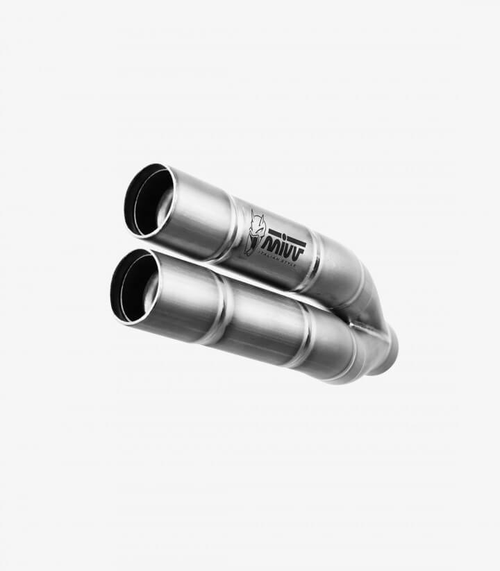 MIVV Double Gun Auspuff Stahl für Honda CB 1000 R (08-17) H.041.LDGX