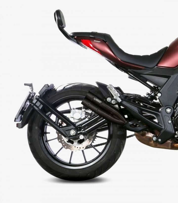 Escape MIVV Double Gun Negro para Benelli 502C (19-24) E.005.LDGB