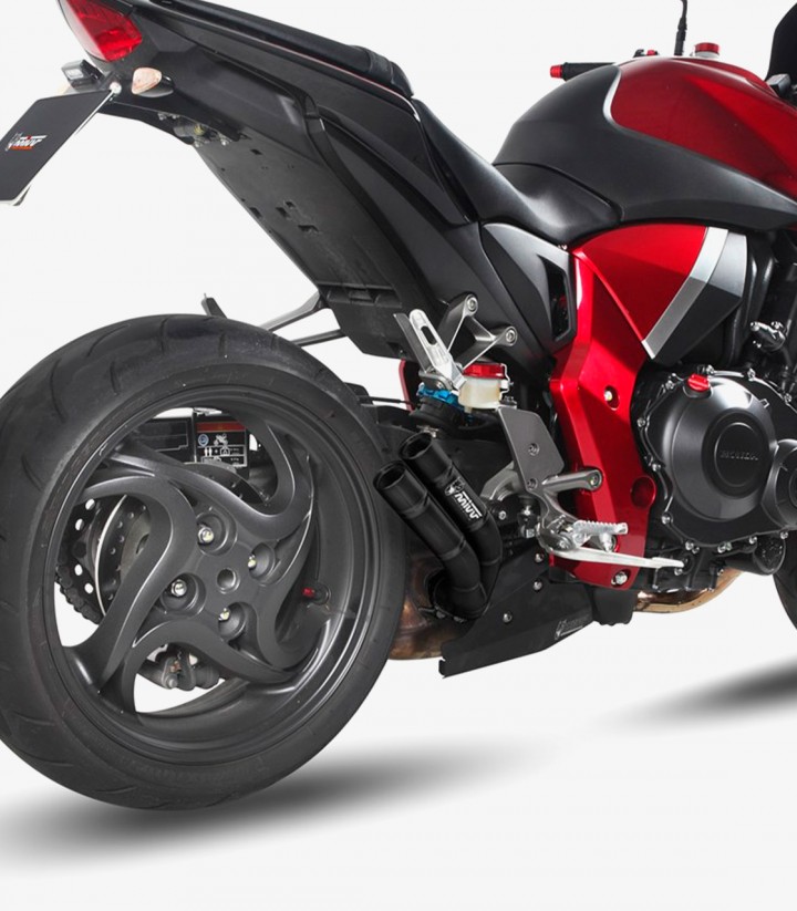 Escape MIVV Double Gun Negro para Honda CB 1000 R (08-17) H.041.LDGB