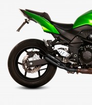 MIVV Double Gun Exhaust Black for Kawasaki Z 750 (07-14) K.018.SDGB