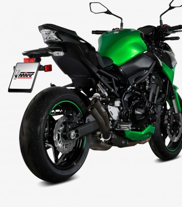 MIVV Double Gun Auspuff Schwarz für Kawasaki Z 900 (20-24) K.052.SDGB
