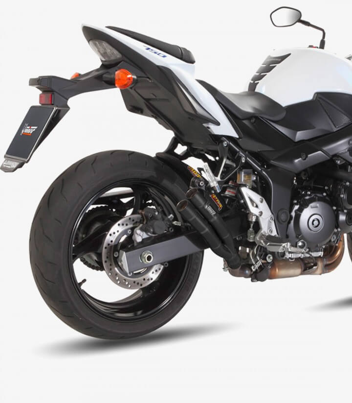 Escape MIVV Double Gun Negro para Suzuki GSR 750 (11-16) S.037.SDGB