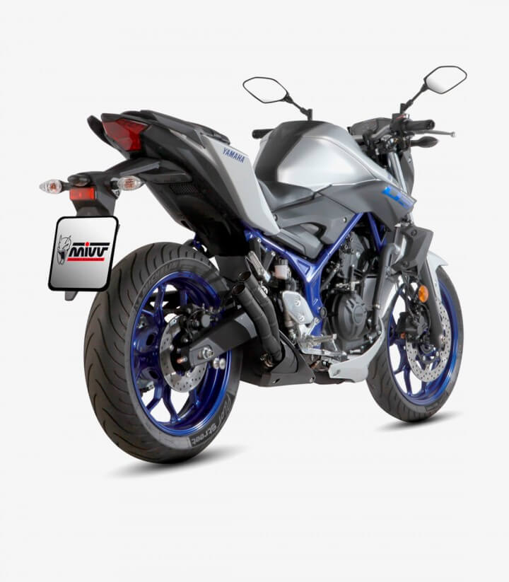 Escape MIVV Double Gun Negro para Yamaha MT-03 (16-25) Y.055.LDGB