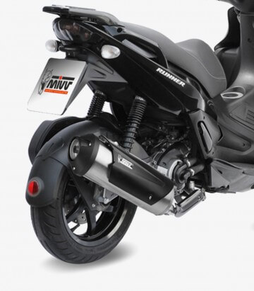 MIVV Urban Auspuff Stahl für several Aprilia and Gilera models C.GL.0007.B