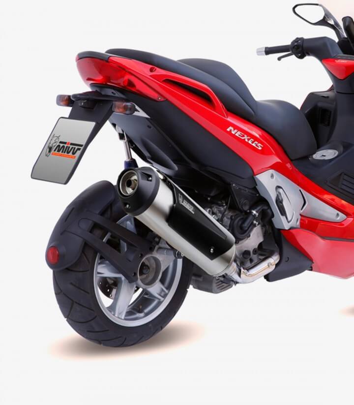 MIVV Urban Auspuff Stahl für several Aprilia, Gilera and Piaggio models C.GL.0009.B