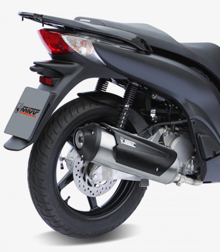 Escape MIVV Urban Acero para Honda PS / SH / SHI 125/150 (02-12) C.HO.0004.B