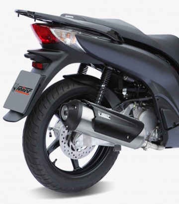 MIVV Urban Exhaust Stainless Steel for Honda PS / SH / SHI 125/150 (02-12) C.HO.0004.B