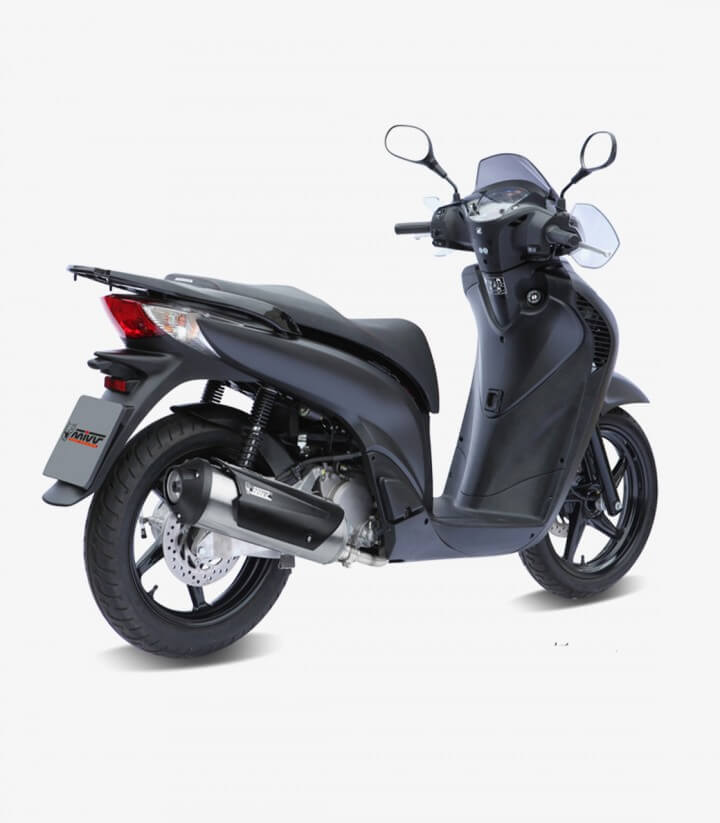 MIVV Urban Auspuff Stahl für Honda PS 125I/150I (06-12), SH 125/150/125I/150I (02-12) C.HO.0004.B