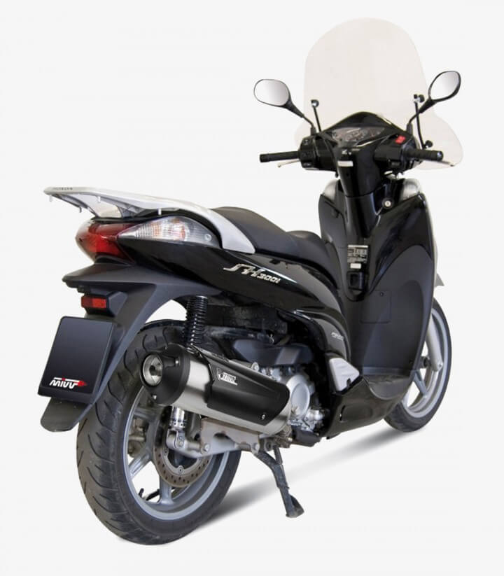 MIVV Urban Auspuff Stahl für Honda SH300I (07-14) C.HO.0005.B