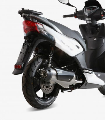 MIVV Urban Auspuff Stahl für Kymco Agility 125/150/200 R16+ (08-16), People S 125/200 (07-12) C.KY.0015.B