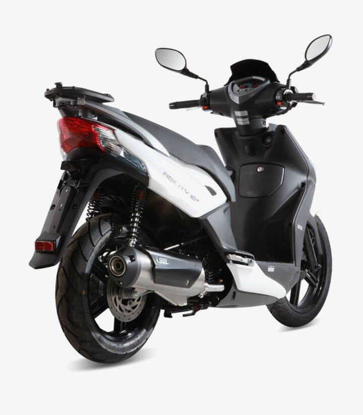MIVV Urban Auspuff Stahl für Kymco Agility 125/150/200 R16+ (08-16), People S 125/200 (07-12) C.KY.0015.B