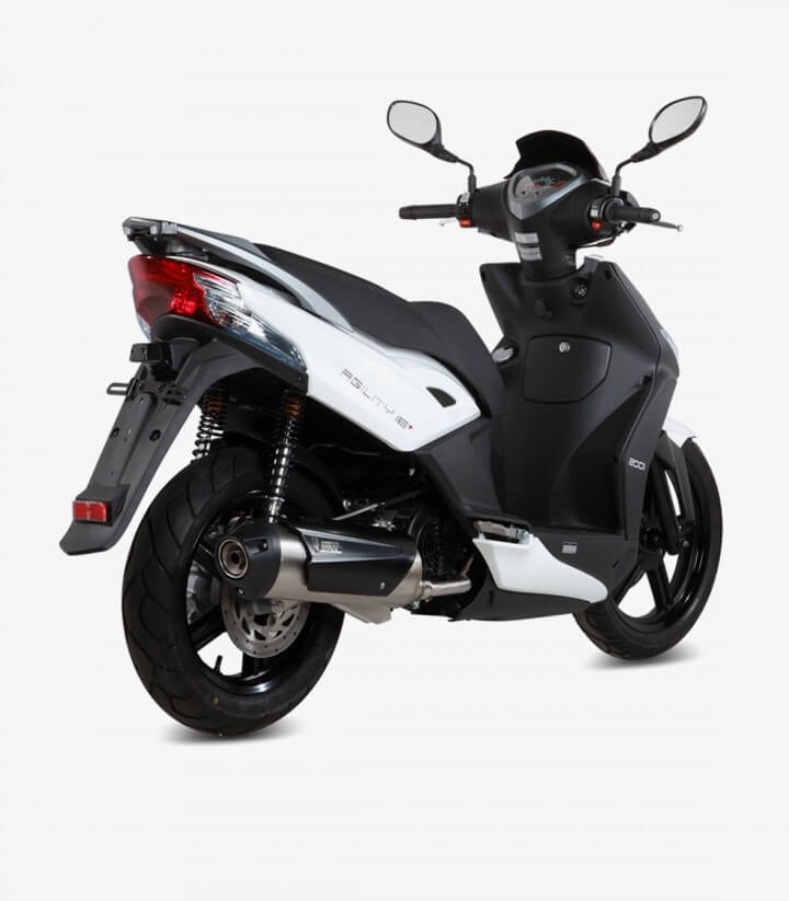 MIVV Urban Exhaust Stainless Steel for Kymco Agility / R16+ / People S 125/150/200 (07-16) C.KY.0015.B