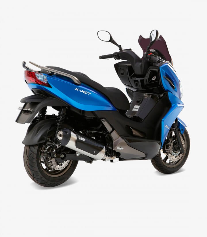 MIVV Urban Auspuff Stahl für Kymco K-XCT 125 (12-16), Xciting 300 (12-14) C.KY.0017.B