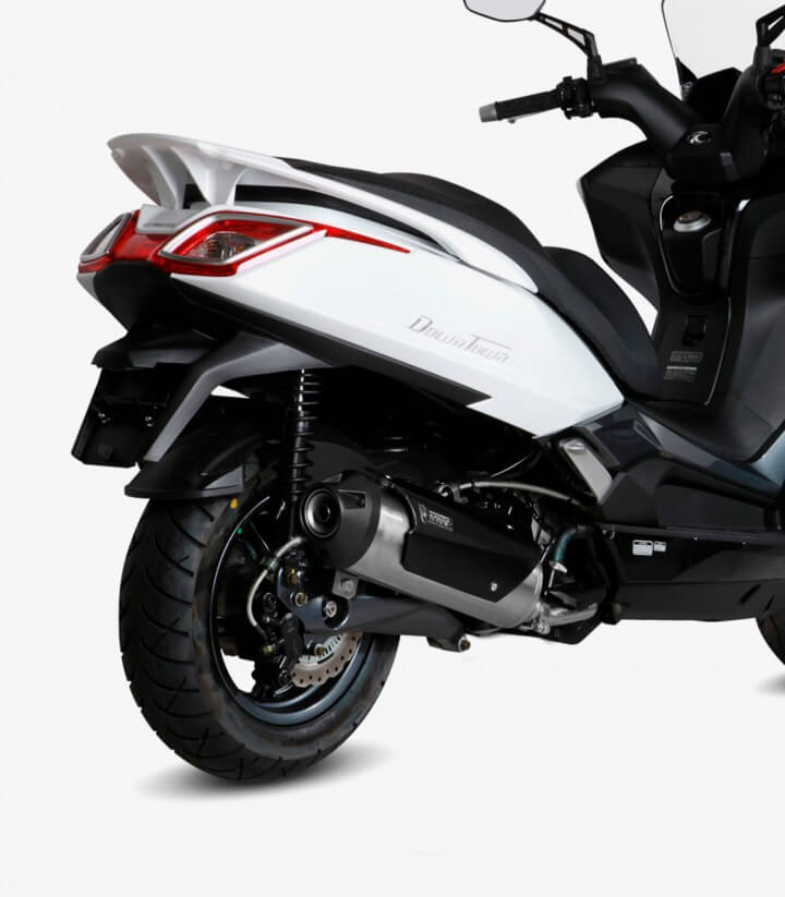 MIVV Urban Auspuff Stahl für Kymco Downtown 300I (15-16), 350I TCS (15-20) C.KY.0018.B