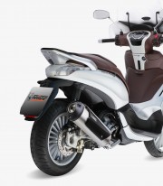 Escape MIVV Urban Acero para Piaggio Beverly 125/300 (10-13) C.PG.0013.B