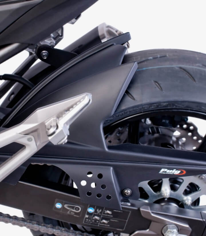 Guardabarros trasero Kawasaki Z800/E Tipo S Negro Puig 6462J