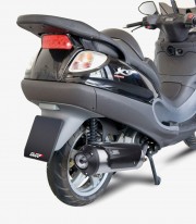 MIVV Urban Exhaust Stainless Steel for Piaggio MP3 / X7 / X8 / X9 / X-EVO 125/200 (04-08) C.PG.0017.B
