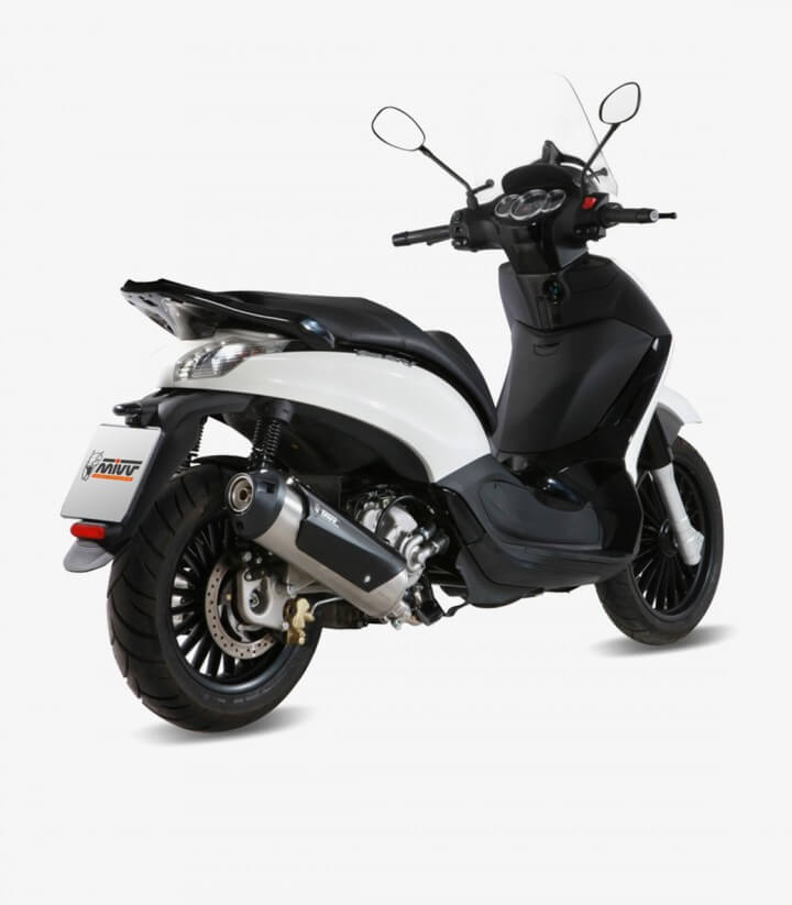 Escape MIVV Urban Acero para Piaggio Beverly 125 (14-16) C.PG.0019.B