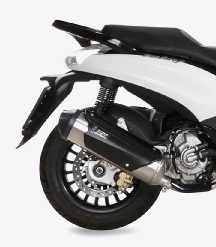 MIVV Urban Auspuff Stahl für Piaggio Beverly 125 (14-16) C.PG.0019.B