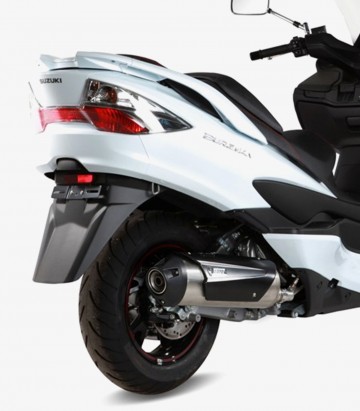 MIVV Urban Auspuff Stahl für Suzuki Burgman 400 (06-16) C.SU.0007.B
