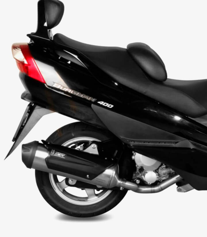 MIVV Urban Auspuff Stahl für Suzuki Burgman 250/400 (03-06) C.SU.0009.B