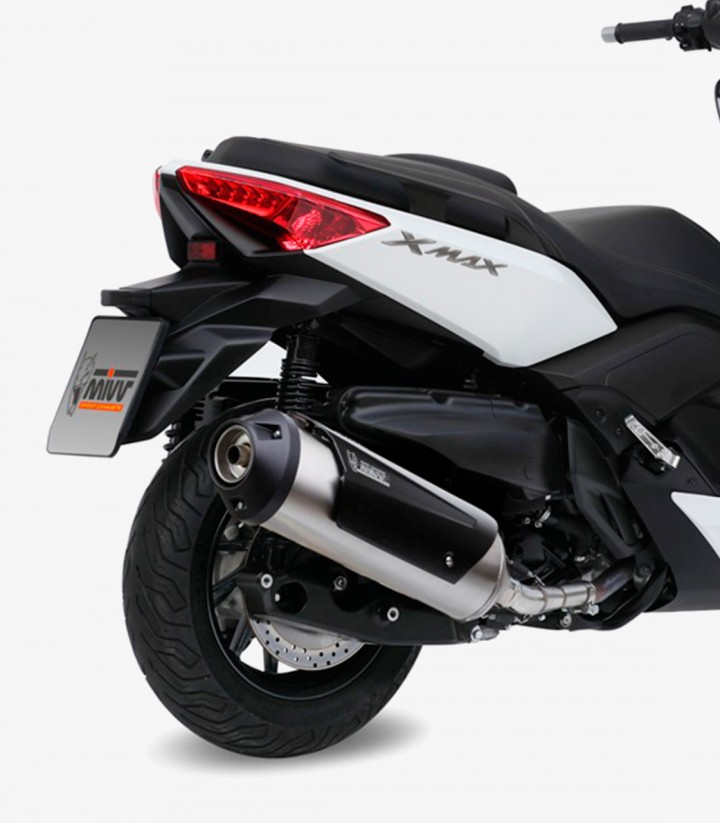 MIVV Urban Exhaust Stainless Steel for Yamaha X-MAX 400 (13-16) C.YA.0009.B