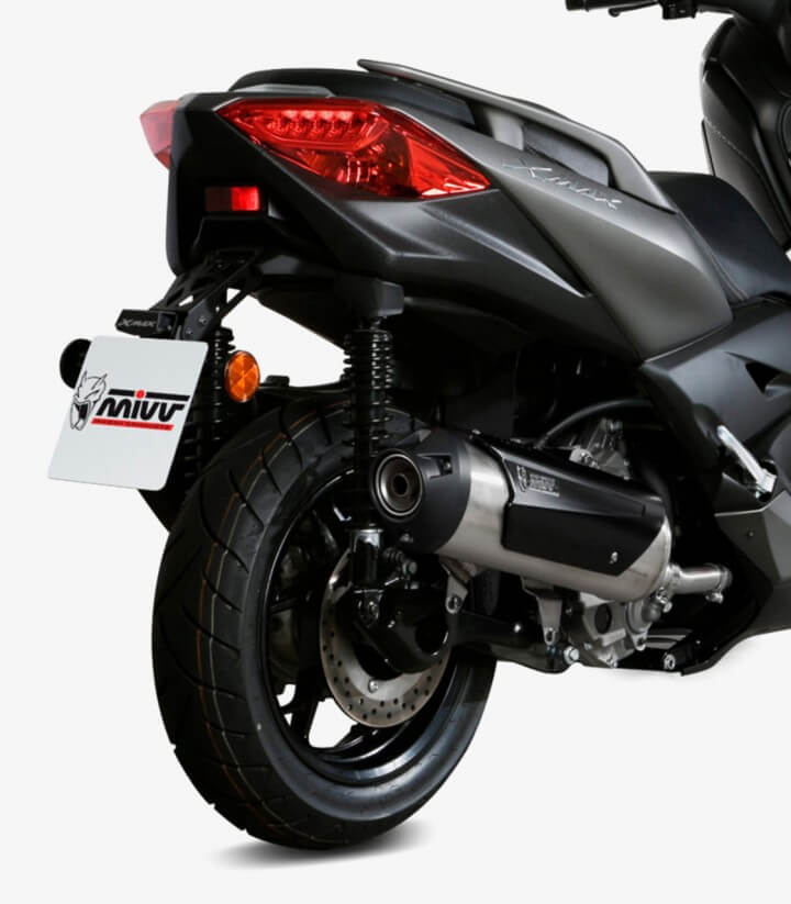 MIVV Urban Auspuff Stahl für Yamaha XMAX 300 (17-20) C.YA.0011.B