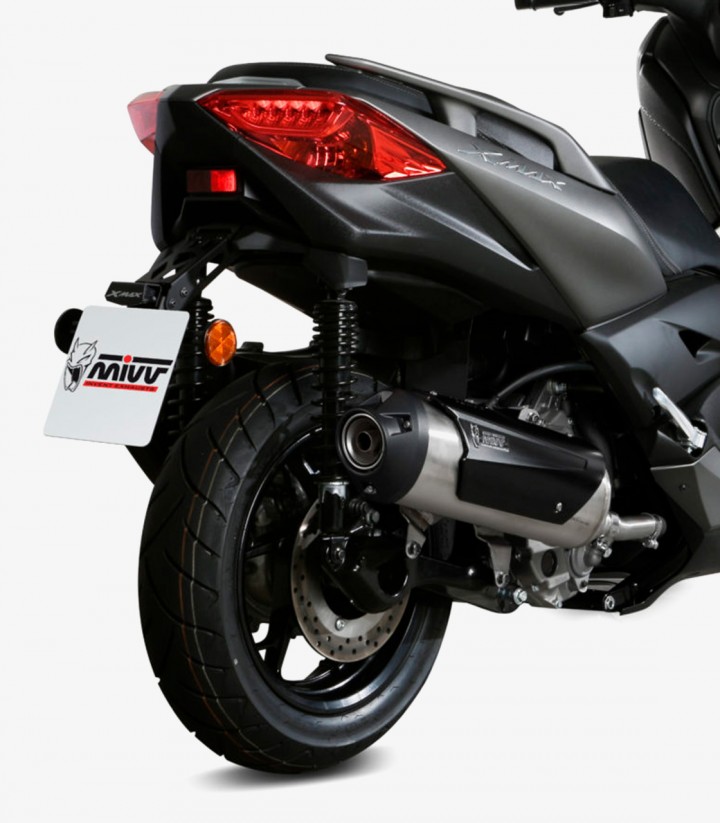 MIVV Urban Exhaust Stainless Steel for Yamaha X-MAX 300 (17-20) C.YA.0011.B