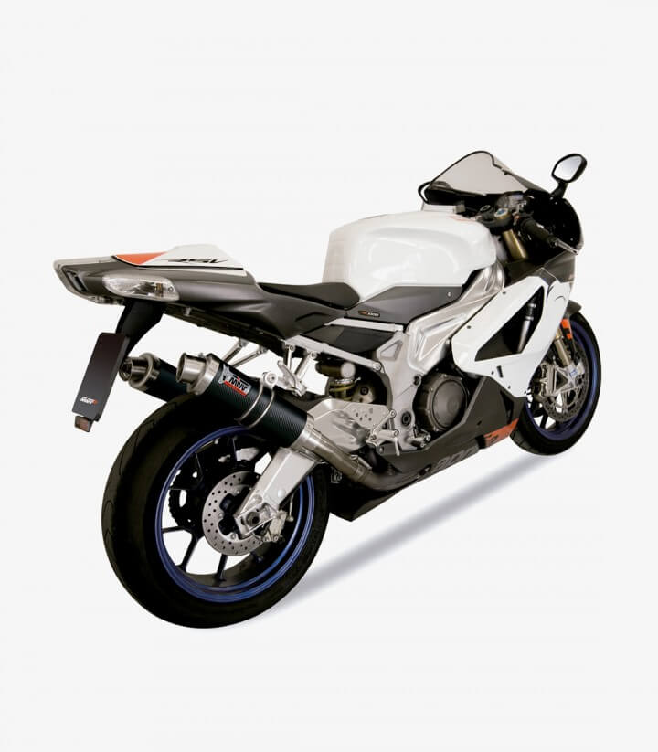 MIVV GP Auspuff Carbon für Aprilia RSV 1000 R/SP, RSV4 (04-08), Tuono 1000 R/Fighter (06-10) A.004.L2S
