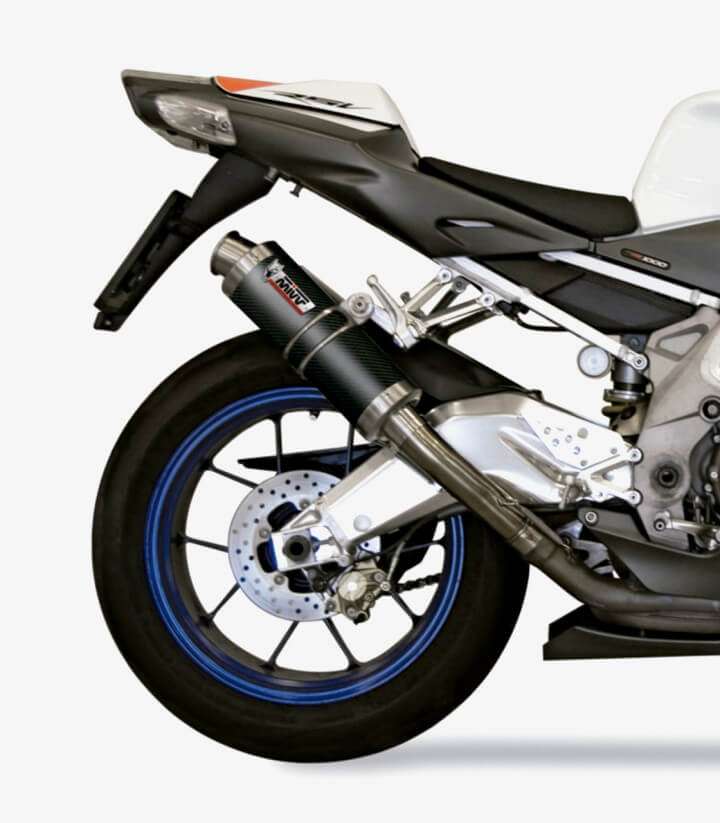 MIVV GP Exhaust Carbon for Varios modelos de Aprilia, BMW, Honda, Kawasaki, Kymco, Triumph y Yamaha (04-25) A.004.L2S