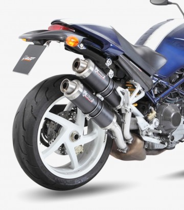MIVV GP Auspuff Carbon für Ducati Monster S2R 1000/800 (05-07), S4 R (03-05) D.011.L2S