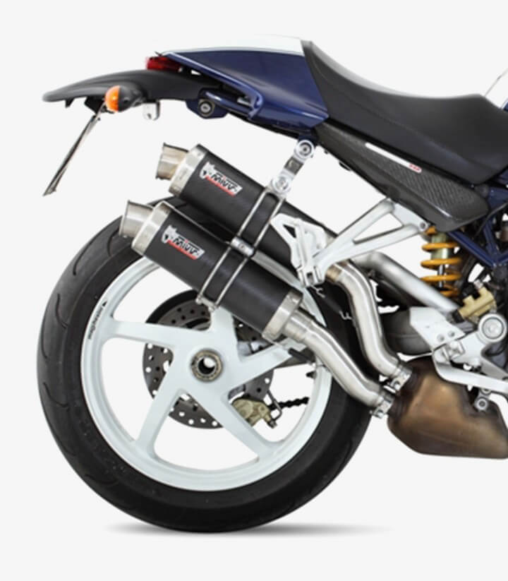 MIVV GP Auspuff Carbon für Ducati Monster S2R 1000/800 (05-07), S4 R (03-05) D.011.L2S