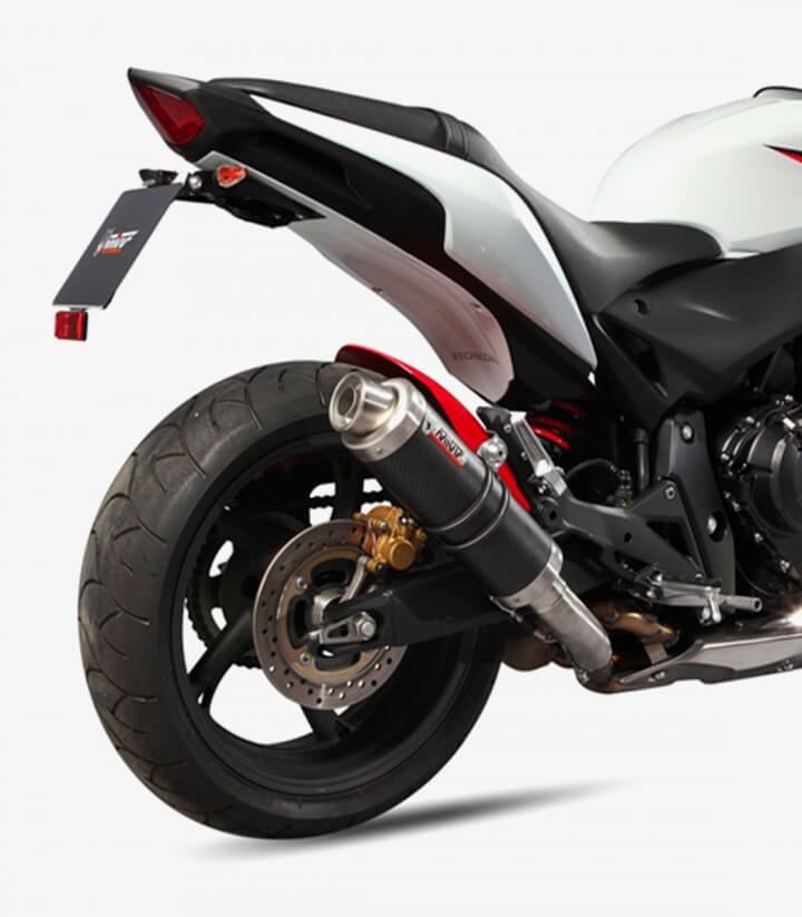 MIVV GP Auspuff Carbon für Honda CB 600 F Hornet (07-13), CBR 600 F (11-13) H.038.L2S