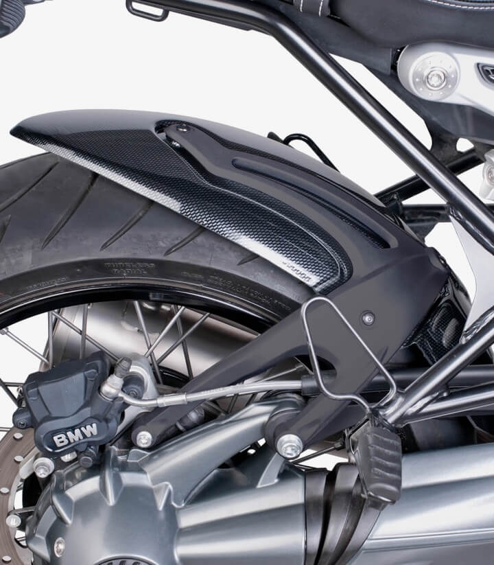Guardabarros trasero BMW R Nine T Tipo S con Soporte Carbono Puig 7023C