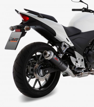 MIVV GP Auspuff Carbon für Honda CB 500 F/X, CBR 500 R (13-15) H.051.L2S