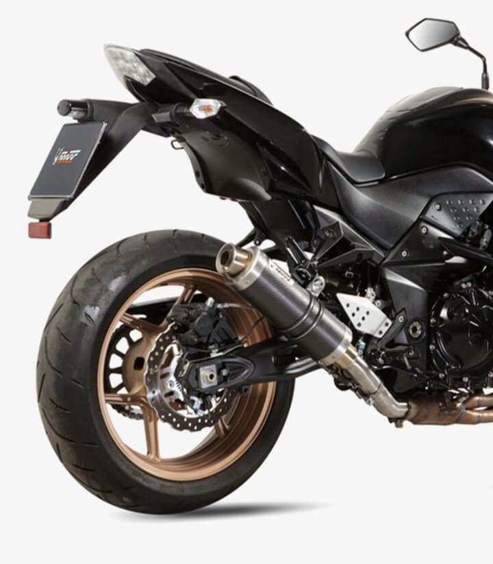 MIVV GP Auspuff Carbon für Kawasaki Z 750 R (11-14) K.028.L2S