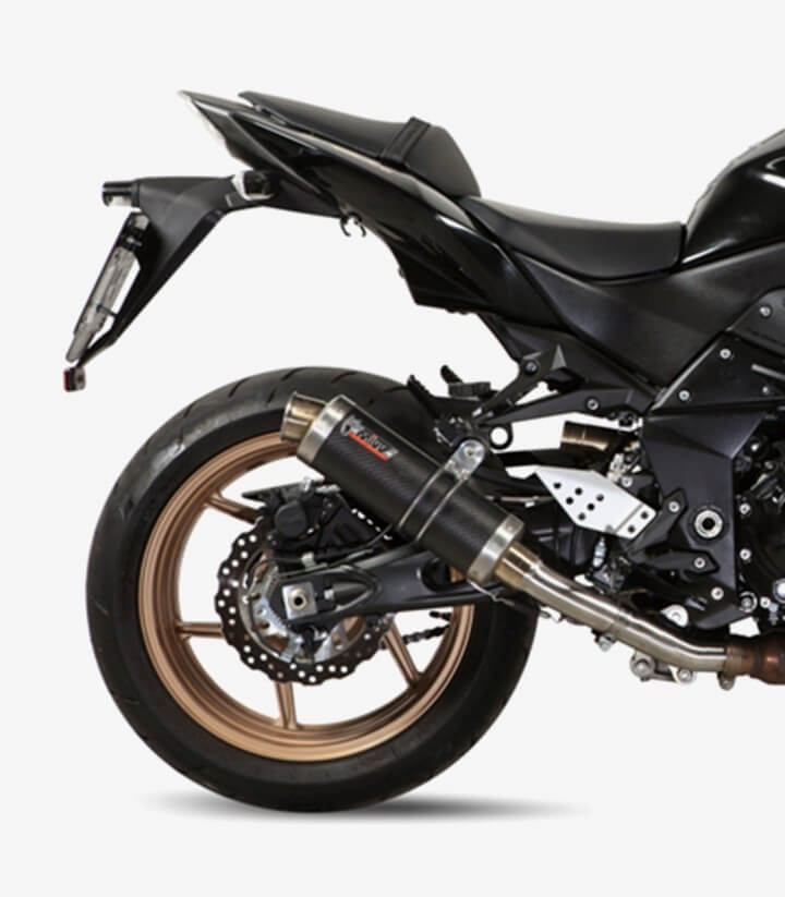MIVV GP Auspuff Carbon für Kawasaki Z 750 R (11-14) K.028.L2S