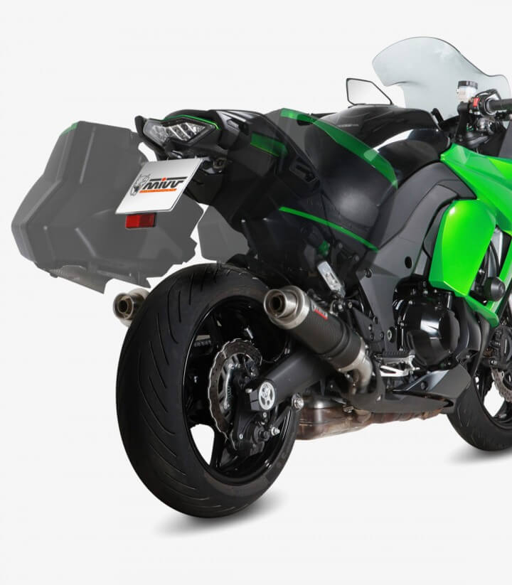 MIVV GP Auspuff Carbon für Kawasaki Ninja 1000SX / Z 1000 SX (14-19) K.043.L2S
