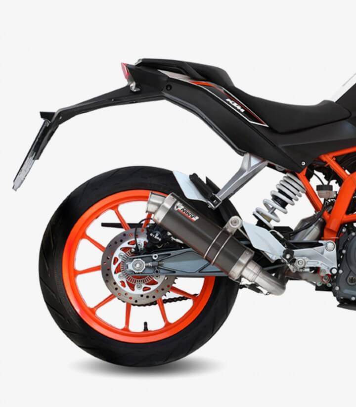 MIVV GP Auspuff Carbon für KTM 390 Duke (13-16) KT.012.L2S