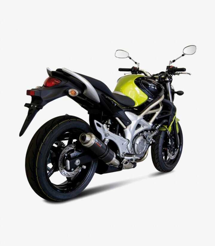 MIVV GP Exhaust Carbon for Suzuki Gladius / SFV 400 (09-15) S.035.L2S