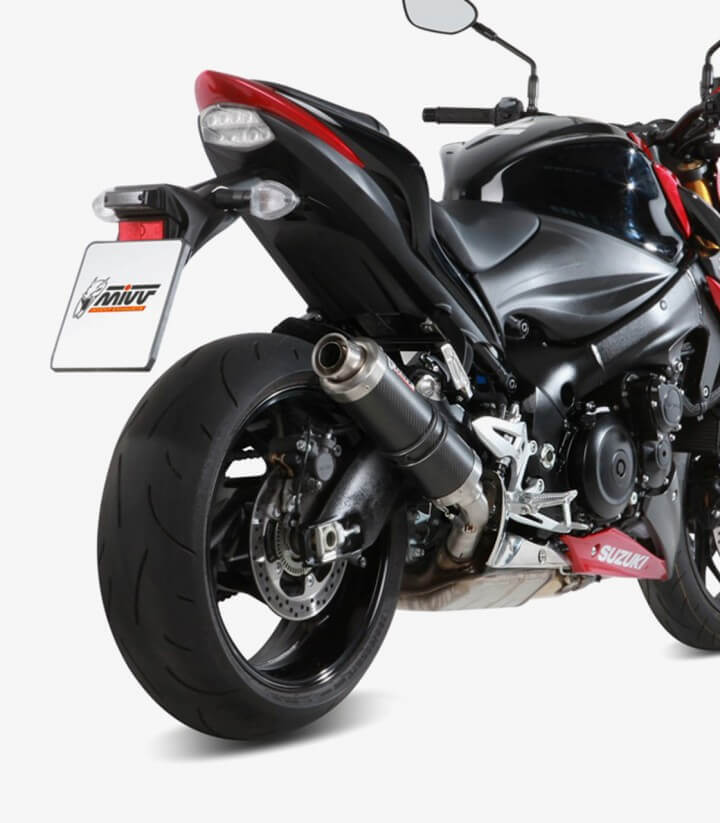 MIVV GP Auspuff Carbon für Suzuki GSX-S1000 (15-20), GSX-S1000F (15-21) S.044.L2S