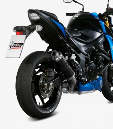 MIVV GP Exhaust Carbon for Suzuki GSX-S 750 (17-21) S.048.L2S
