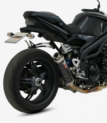 MIVV GP Auspuff Carbon für Triumph Speed Triple (05-06) T.005.L2S