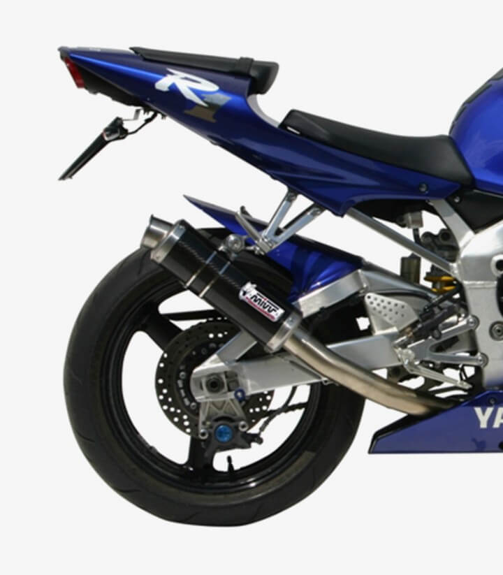 MIVV GP Auspuff Carbon für Yamaha YZF 1000 R Thunderace / YZF-R1 (98-01) Y.001.L2S