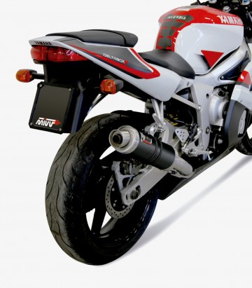 MIVV GP Auspuff Carbon für Yamaha YZF 600 R Thundercat (99-02), YZF-R6 (99-02) Y.003.L2S